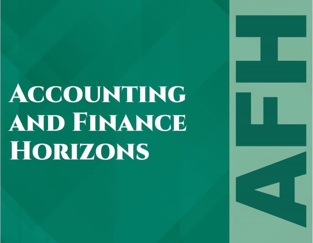 Journal Of Accounting And Finance